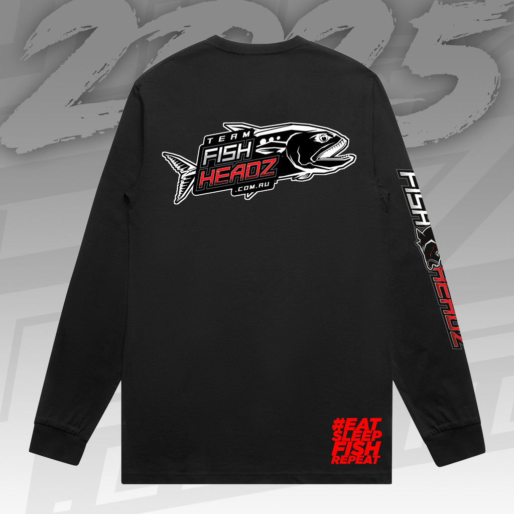 "Queenie" Long Sleeve Tee - Black