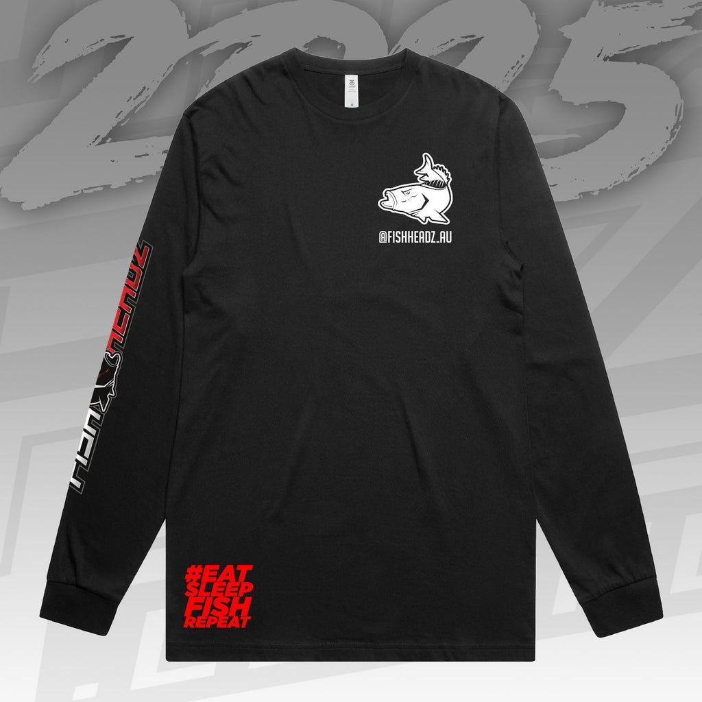 "Queenie" Long Sleeve Tee - Black