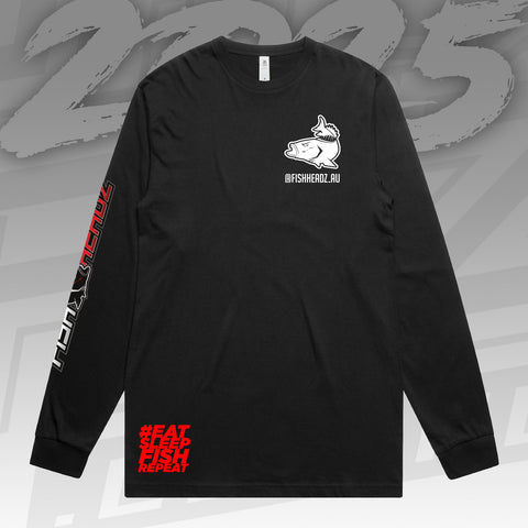 "Queenie" Long Sleeve Tee - Black